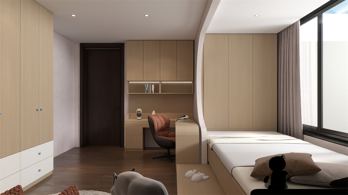 紅橡木·兒童房